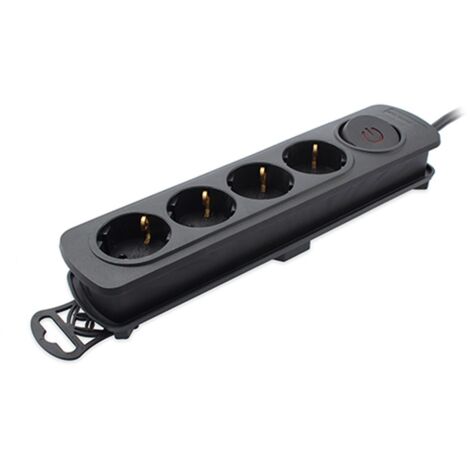 Multipresa con 4 Prese con Interruttore TM Electron 3680 W