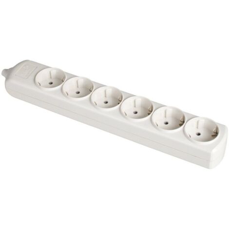 Multipresa con 6 Prese senza Interruttore Solera 8006 3500 W 16 A