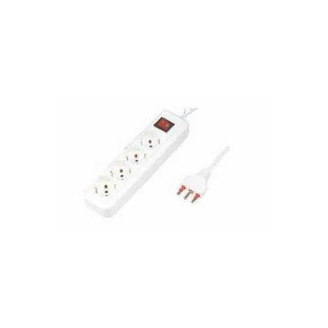 Multipresa elettrica 4 posti con interruttore �