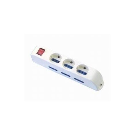 Multipresa elettrica 9 posti con interruttore