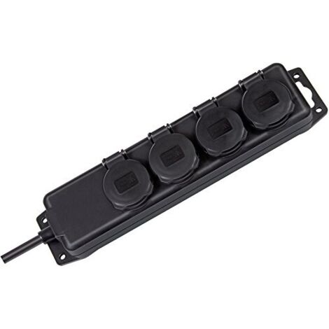 Multipresa elettrica a battente - IP44 4 PRESE
