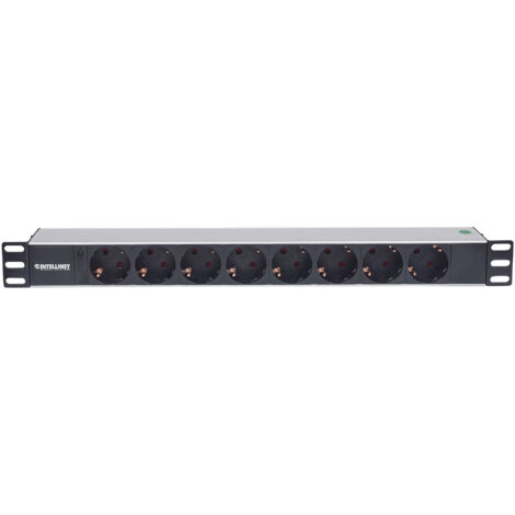 Multipresa per Rack 19 Intellinet 8 posti Schuko