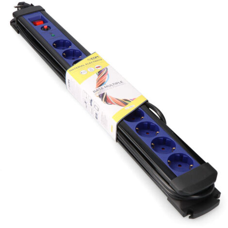 Multiprise 10 prises avec protection et interrupteur 3m
