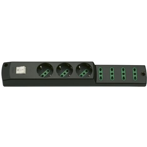 Generic Multiprise Rallonge 5 Prise + 3 Port USB Et Rallonge 4 Prises  Étanche Avec Protection - Prix pas cher