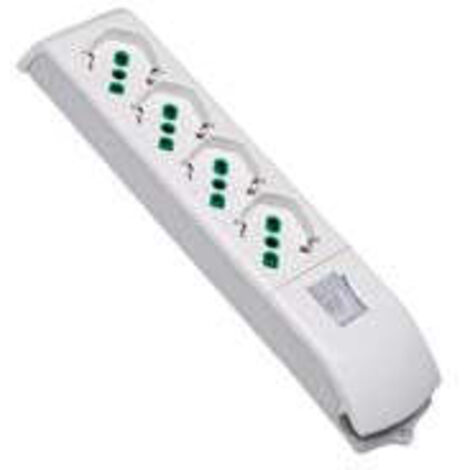 Multiprise 4X2Prt Sk Int Sans Câble B Fido 410120 Fme