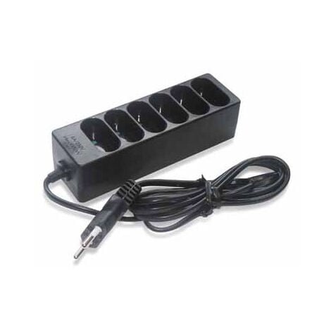 power acoustics multiplug-6 pro multiprise électrique de bureau à 6 prises  - Musique Shop