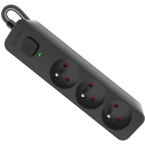 Multiprise Defender SFS 131, 1,5 m, 3 prises