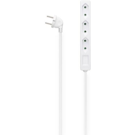 Multiprise Hama 00223020 blanc fiche Euro 1 pc(s) X042212
