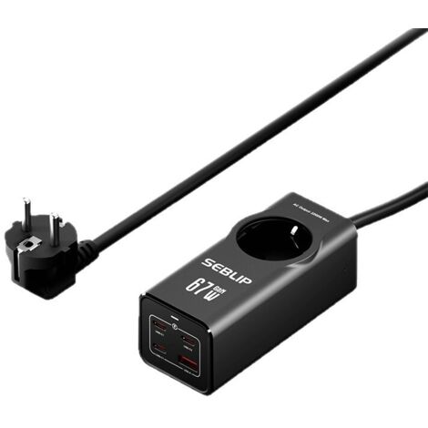 Multiprise USB, chargeur rapide PD, prise pour petits appareils électroménagers