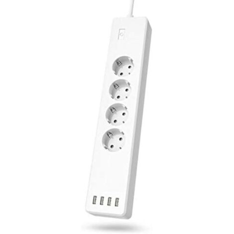 MULTIPRISE WIFI QUADRUPLE, RÉGLAGE INDIVIDUEL, PROTECTION CONTRE LES SURCHA HAMA 00176574