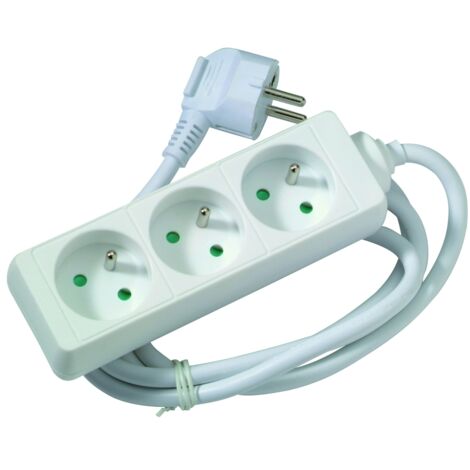 MULTIPRISE X3 BLANC 1.5M PROFILE 533111030