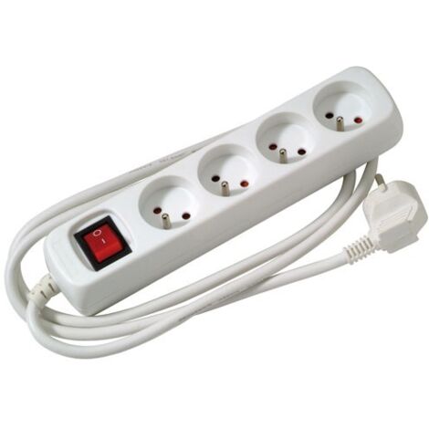 MULTIPRISE X4 BLANC INTER 1.5M PROFILE 533111045