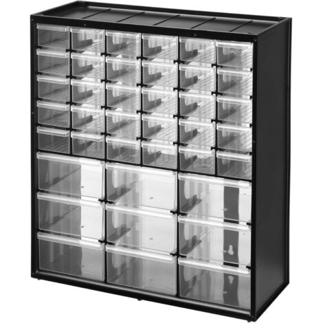 Multipurpose storage box with 39 drawers