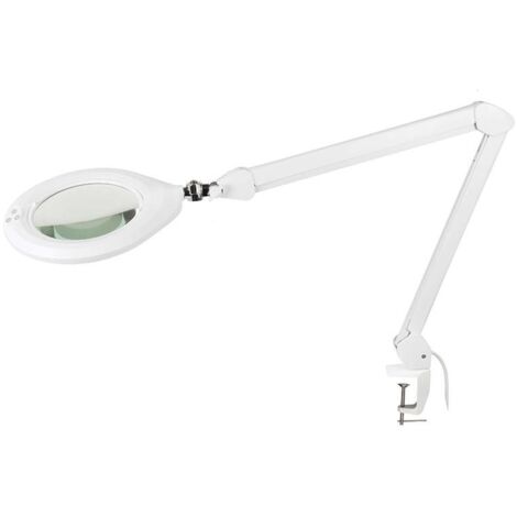 Multirex – Lampe loupe à LED 12W – Lentille en verre 180mm – 1160 lumens – Grossissement 1,75x pour travaux de précision