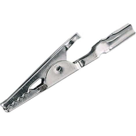 Multirex – Lot de 6 pinces crocodile – Ouverture maxi 8mm – Bec fin pour espaces confinés – Maintien efficace pièces à coller ou souder