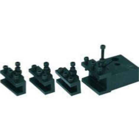 Multirex – Tourelle à changement rapide pour 3 outils de tournage – Capacité 11 mm – Dimensions 75 x 50 x 30 mm – Pour travaux de précision