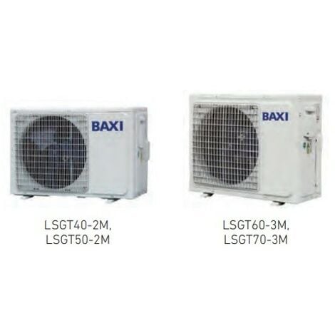 Multisplit aire acondicionado 2X1 Baxi Anori LSGT- BAXI Modelo: 2X1 LSTG50-2M