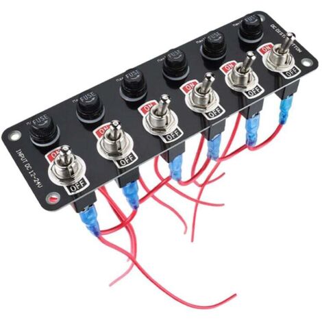 Multiswitch universale per pannello auto 12/24V