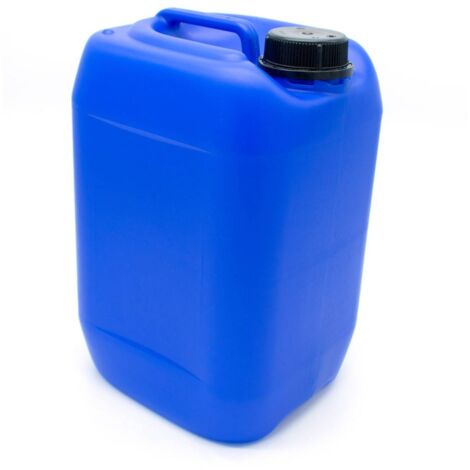 Multitanks – Bidon de 10 litres en polyéthylène haute densité – Résistant aux produits chimiques – Pour transport de liquides dangereux – Poignée centrale