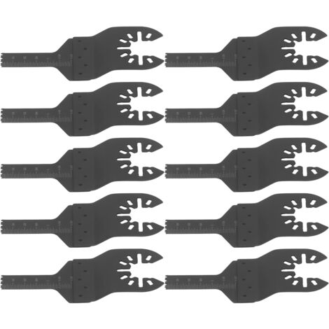 Multitool-Klingensatz, HCS, hervorragende Kompatibilität, hitzebeständig, universelle oszillierende Klingen für Multitool zum Schneiden von Holz
