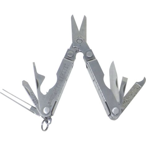 Multitool Leatherman micra 10 outils acier inoxydable