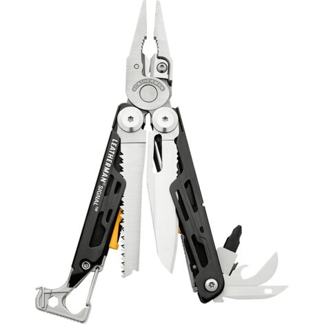 Multitool Leatherman signal 19 outils acier inoxydable