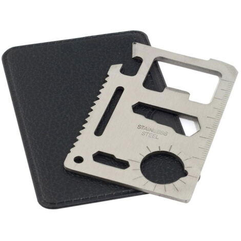 Multitool per carte di credito - 11 funzioni