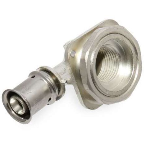 Multitubo Metall-Press-UPS-Anschlusswinkel 16x1/2"IG für Verbundrohr, 29210