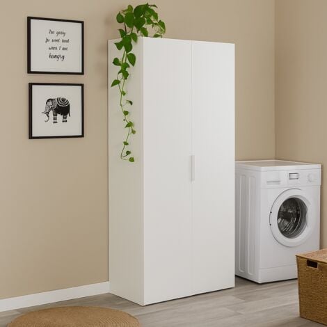 COMPOSAD MULTIUSO ESPRESSO 2 ANTE 70X36XH181CM BIANCO