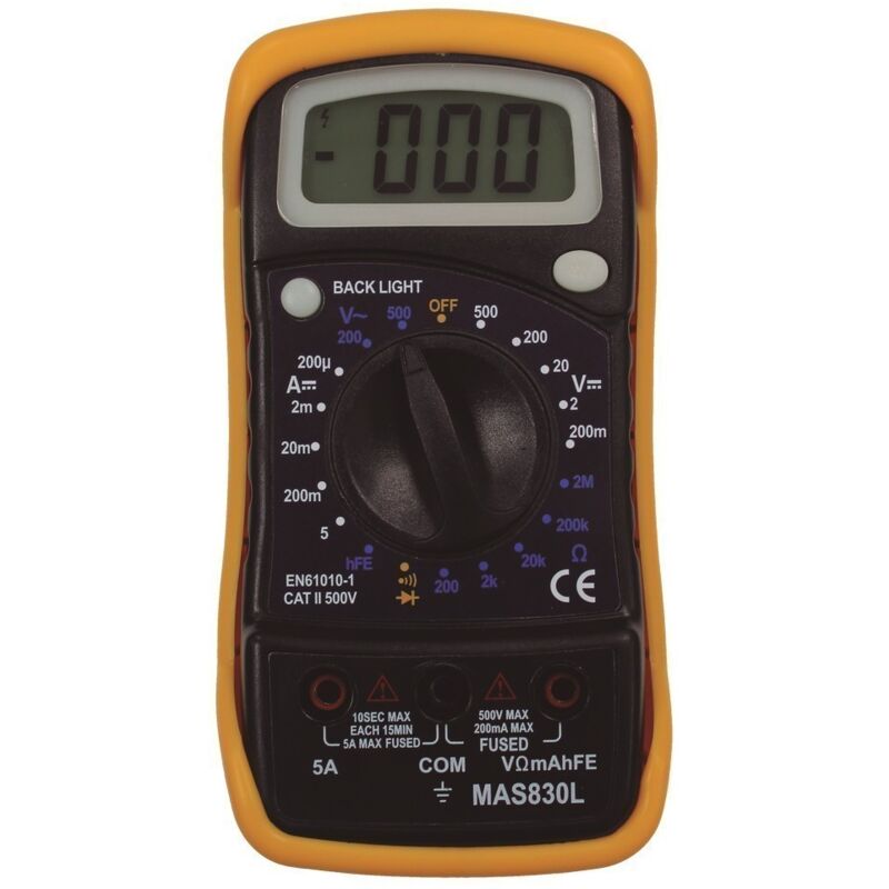 

Kaise - Multmetro Digital Mas 830L