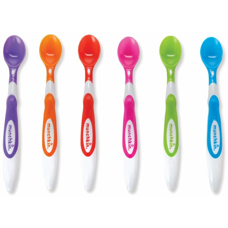 

Cucharas infantiles de punta blanda 6 unidades - Multicolor - Munchkin