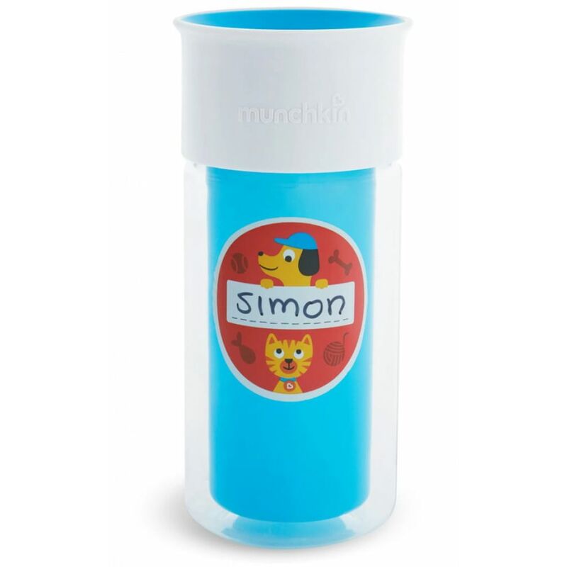 

Vaso Aislado Personalizado Miracle 360° Azul - Azul - Munchkin