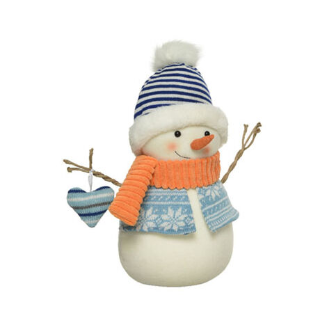 Muñeco de nieve 33x16x34 cm