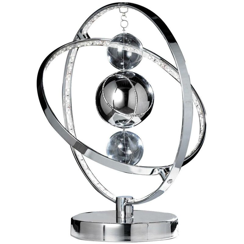 Endon Muni - Table Lamp Chrome Glass Balls