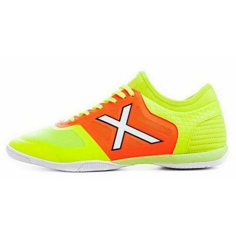 

Munich Zapatillas de Fútbol Sala para Adultos Munich Tiga Indoor 23 Verde Naranja 42