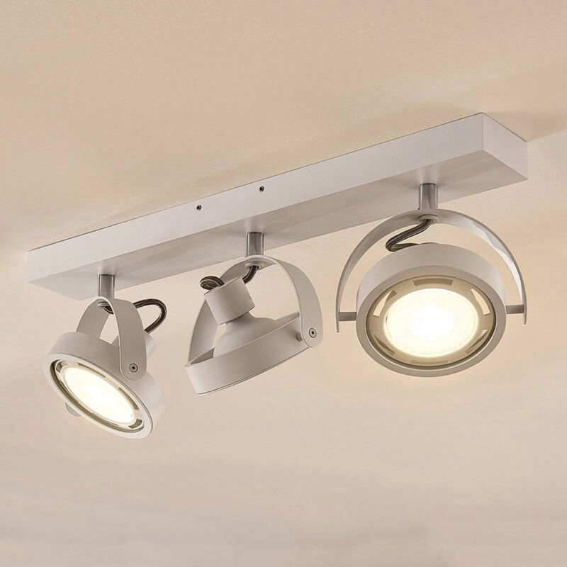 

Foco LED Munin, atenuable, blanco, 3 luces