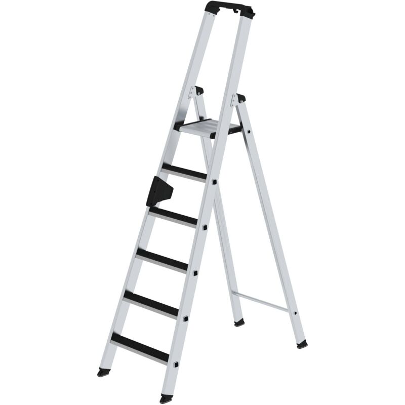 Escabeau à marches accessible d'un côté avec clip-step 6 marches - 041506 - Günzburger Steigtechnik