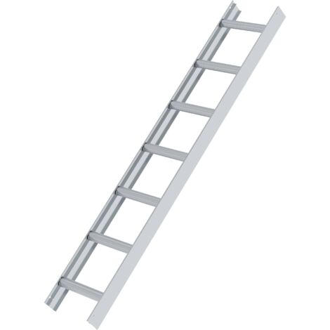 MUNK Aluminium Dachleiter 15 Sprossen Aluminium