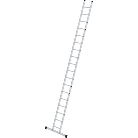 MUNK Anlegeleiter mit Traverse 18 Sprossen