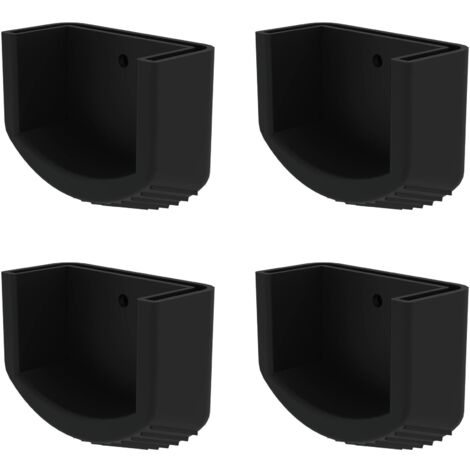 MUNK Außenschuh für Teleskopleiter 71x30mm 4 Stück