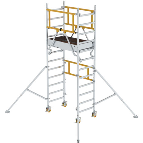 MUNK Flexxtower SG mit Sicherheitsgeländer 4,10m AH