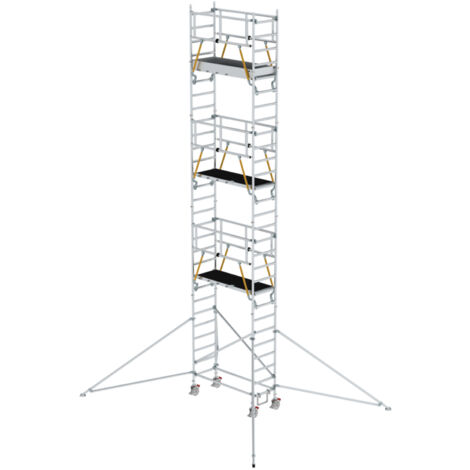 MUNK FlexxTower SGX mit vorlaufendem Geländer