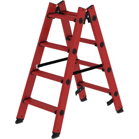 MUNK GFK- Stufenstehleiter 2x4 Stufen