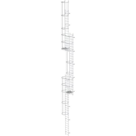 MUNK Günzburger Steigtechnik 510250 Échelle à crinoline à plusieurs volées montage avec outils