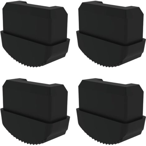 MUNK Innenschuh für Podestleiter elektrisch ableitfähig 59x26mm 4 Stück