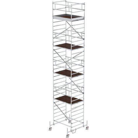 Munk Rollgerüst mit Doppelplattform 1,35x1,80m Plattform, 10,35m AH
