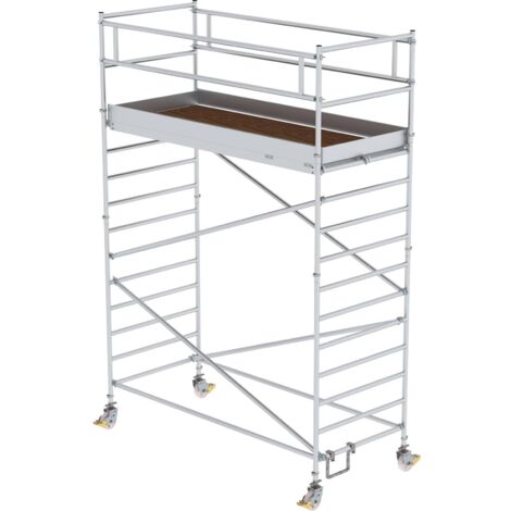 Munk Rollgerüst mit Doppelplattform 1,35x1,80m Plattform, 5,00m AH