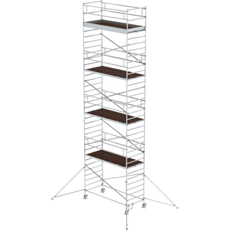 Munk Rollgerüst mit Doppelplattform 1,35x3,00m Plattform, 11,35m AH