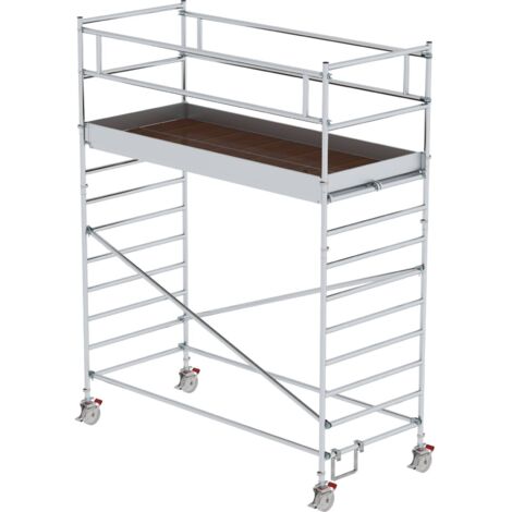 Munk Rollgerüst mit Doppelplattform 1,35x3,00m Plattform, 5,00m AH