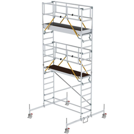 MUNK Rollgerüst SG 0,75x2,45m Plattform 6,66m AH